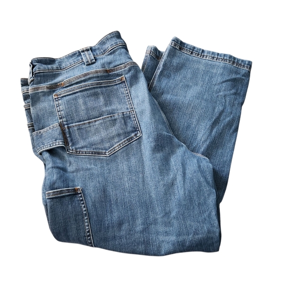 Duluth Mens 42x28 Ballroom Double Flex Carpenter Jeans - Picture 3 of 12